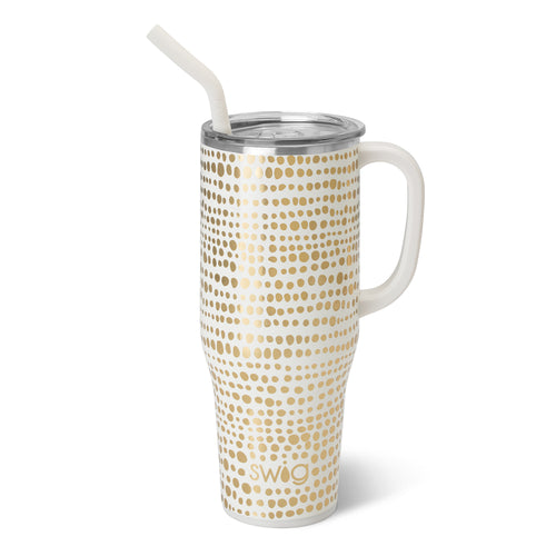 Swig Life 40oz Glamazon Gold Insulated Mega Mug with Handle