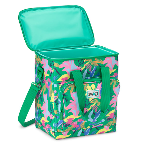 Swig Life Insulated Paradise Boxxi 24 Cooler open view