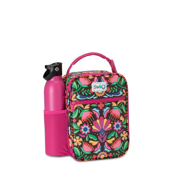 Swig Life Insulated Caliente Boxxi Lunch Bag with Hot Pink Flip + Sip Bottle