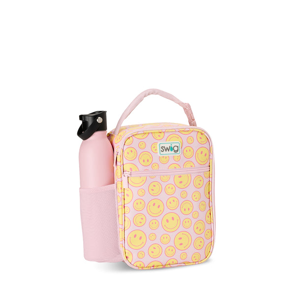 Swig Life Insulated Oh Happy Day Boxxi Lunch Bag with Blush Flip + Sip Bottle