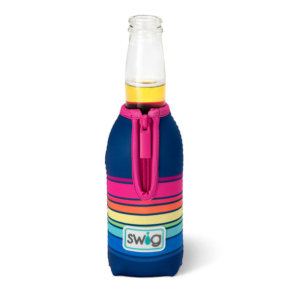 Swig Life Electric Slide Insulated Neoprene Bottle Coolie with Zipper