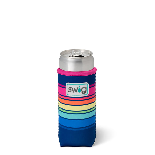 Swig Life Electric Slide Insulated Neoprene Slim Can Coolie