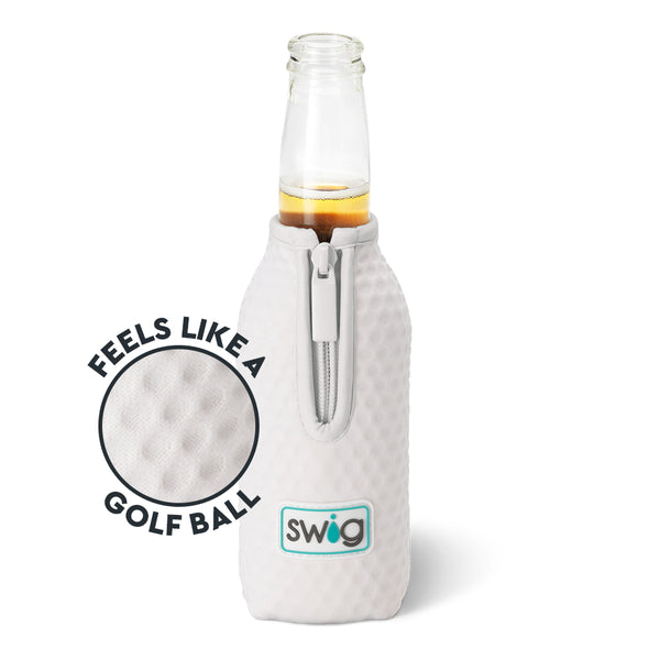 Swig Life Golf Insulated Neoprene Bottle Coolie with Zipper