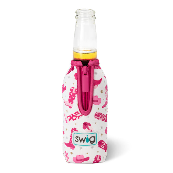 Swig Life Let's Go Girls Insulated Neoprene Bottle Coolie with Zipper