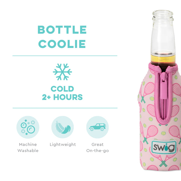 Swig Life Love All Insulated Neoprene Bottle Coolie temperature infographic - cold 2+ hours