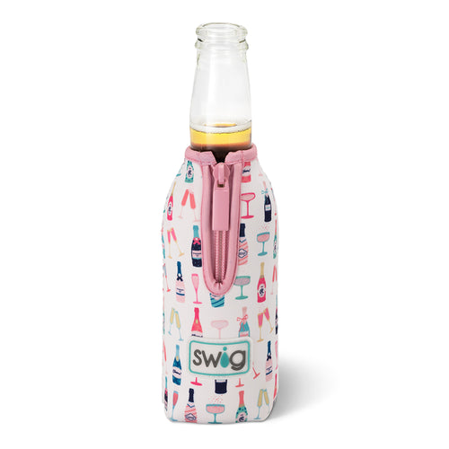 Swig Life Pop Fizz Insulated Neoprene Bottle Coolie with Zipper