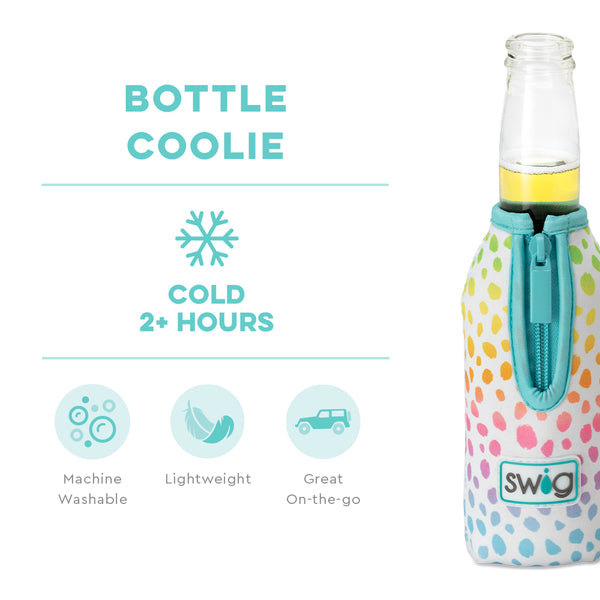 Swig Life Wild Child Insulated Neoprene Bottle Coolie temperature infographic - cold 2+ hours