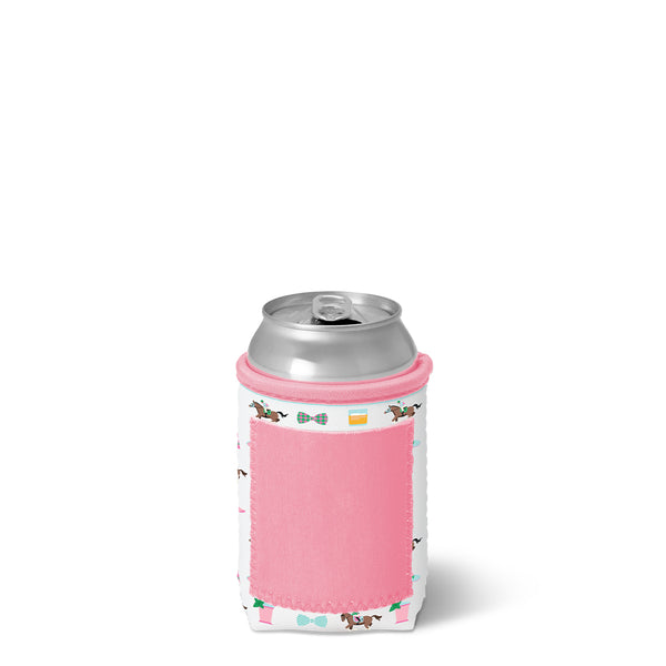 Swig Life Derby Day Insulated Neoprene Can Coolie with Storage Pocket