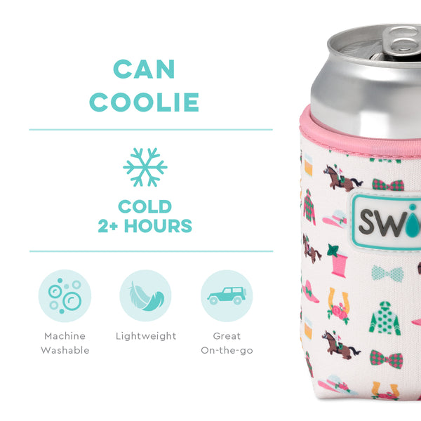 Swig Life Derby Day Insulated Neoprene Can Coolie temperature infographic - cold 2+ hours