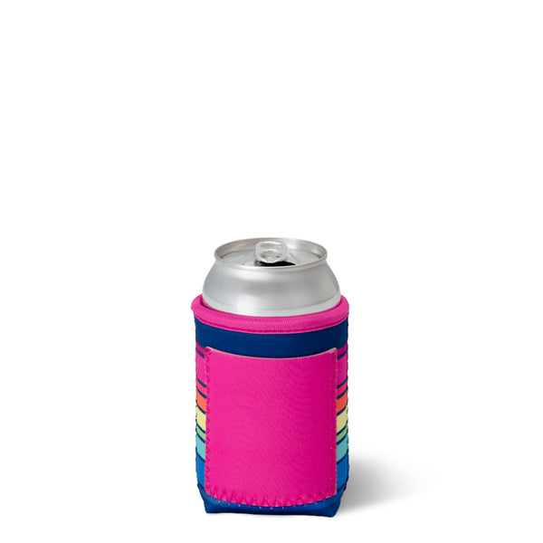 Swig Life Electric Slide Insulated Neoprene Can Coolie with Storage Pocket
