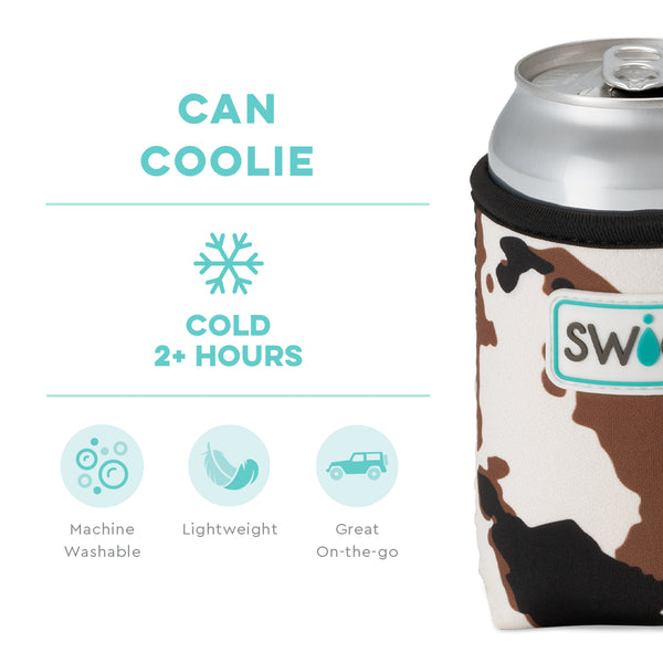 Swig Life Hayride Insulated Neoprene Can Coolie temperature infographic - cold 2+ hours