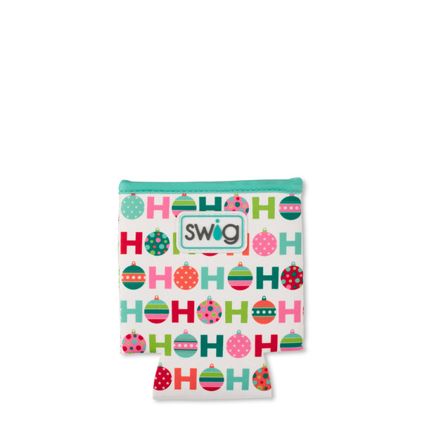 Swig Life Hohoho Insulated Neoprene Can Coolie Flat Lay