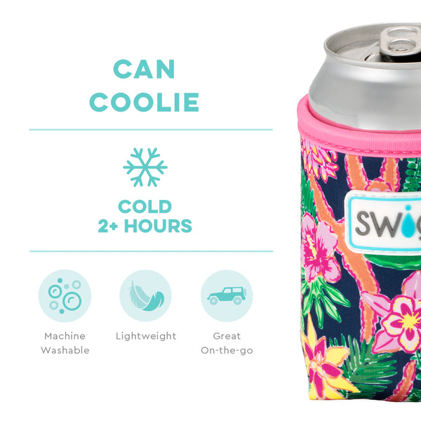 Swig Life Jungle Gym Insulated Neoprene Can Coolie temperature infographic - cold 2+ hours