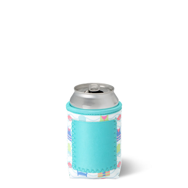 Swig Life Lake Girl Insulated Neoprene Can Coolie with Storage Pocket