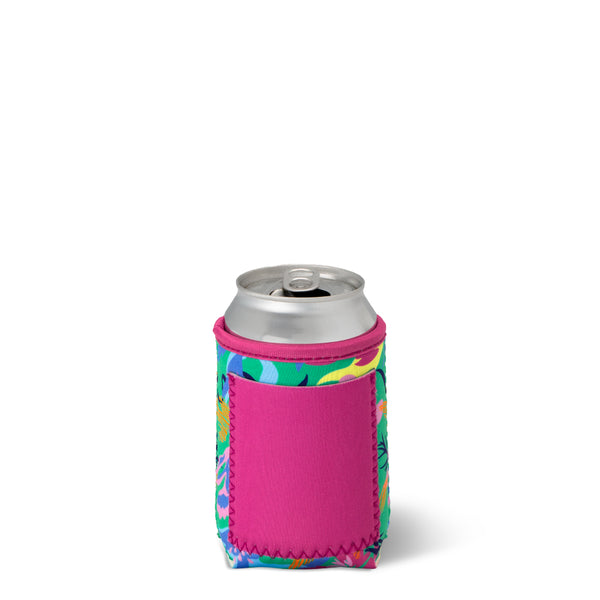 Swig Life Paradise Insulated Neoprene Can Coolie with Storage Pocket