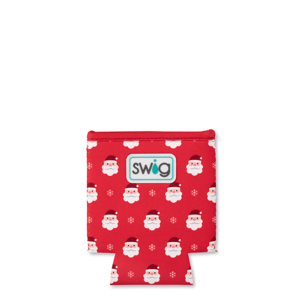 Swig Life Santa Baby Insulated Neoprene Can Coolie Flat Lay