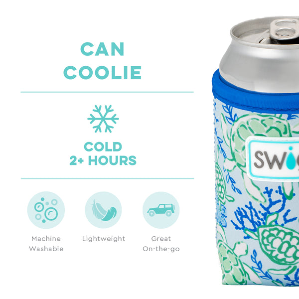 Swig Life Shell Yeah Insulated Neoprene Can Coolie temperature infographic - cold 2+ hours