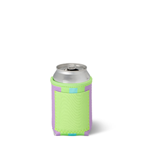Swig Life Ultra Violet Insulated Neoprene Can Coolie with Storage Pocket