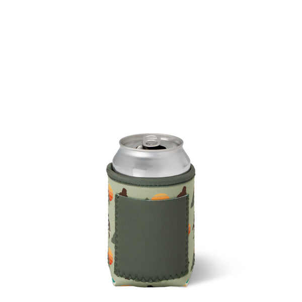 Swig Life Wild Thing Insulated Neoprene Can Coolie with Storage Pocket