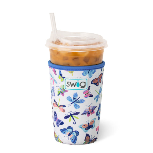 Swig Life Butterfly Bliss Insulated Neoprene Iced Cup Coolie