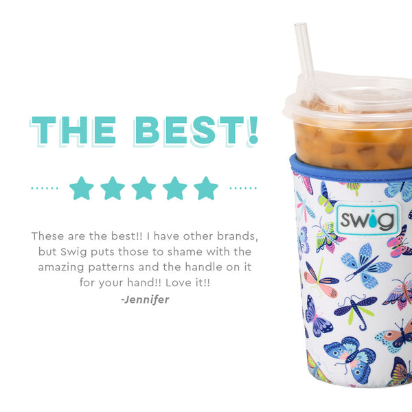 Swig Life customer review on Butterfly Bliss Insulated Neoprene Iced Cup Coolie - The Best