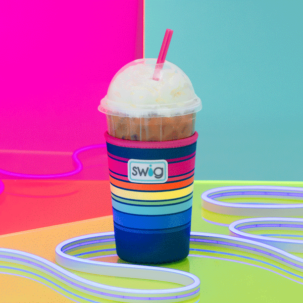 Electric Slide 22oz Iced Cup Coolie Swig Life