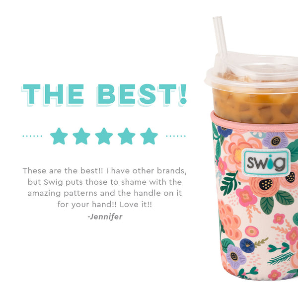 Swig Life customer review on Full Bloom Insulated Neoprene Iced Cup Coolie - The Best
