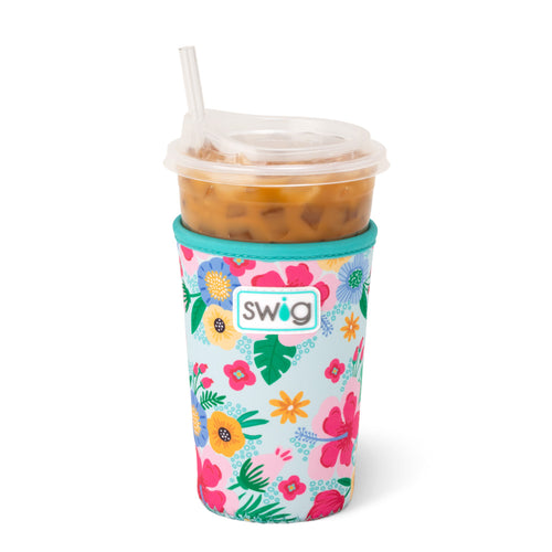 Swig Life Island Bloom Insulated Neoprene Iced Cup Coolie
