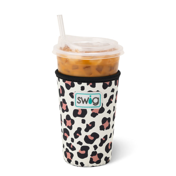 Swig Life Luxy Leopard Insulated Neoprene Iced Cup Coolie