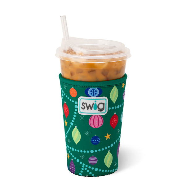 Swig Life O Christmas Tree Insulated Neoprene Iced Cup Coolie