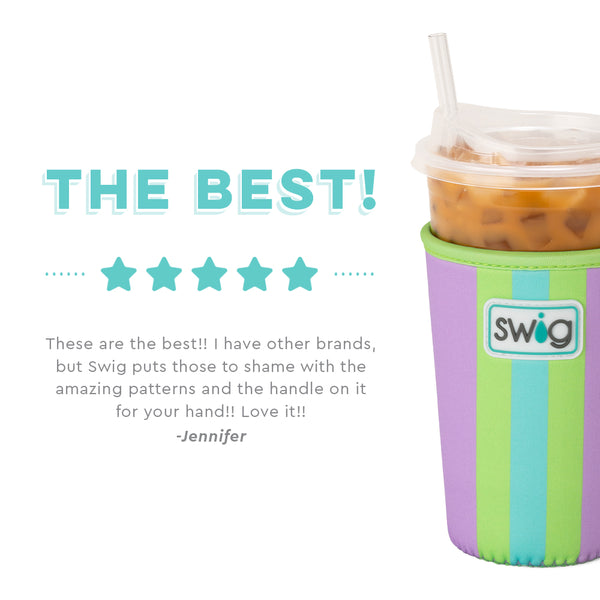 Swig Life customer review on Ultra Violet Insulated Neoprene Iced Cup Coolie - The Best