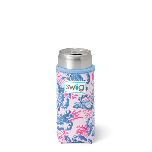 Swig Life Get Crackin' Insulated Neoprene Slim Can Coolie