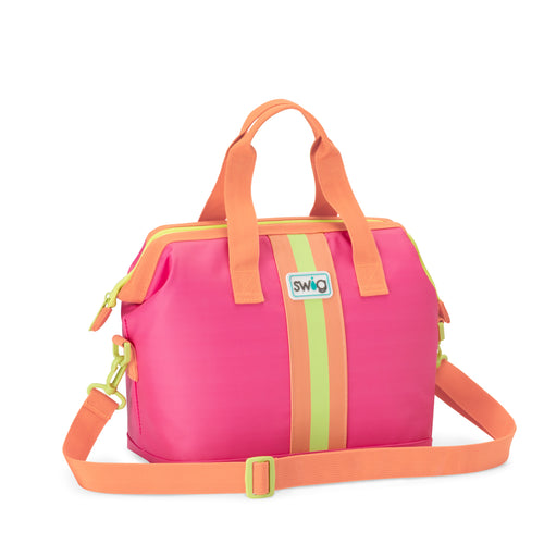 Swig Life Insulated Tutti Frutti Packi 12 Cooler with shoulder strap