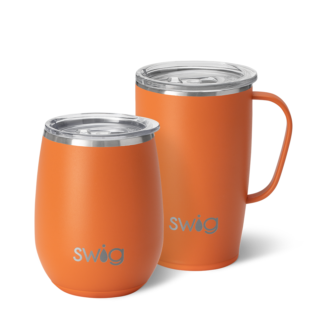 https://www.swiglife.com/cdn/shop/files/swig-life-signature-insulated-stainless-steel-am-pm-set-14oz-stemless-wine-18oz-travel-mug-orange-main.png?v=1697637596