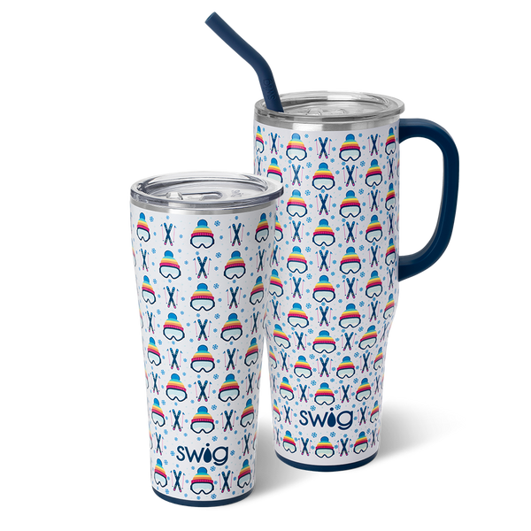 Swig Life Après Ski Mega Set including a 32oz Après Ski Tumbler and a 40oz Après Ski Mega Mug