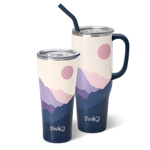 Swig Life Moon Shine Mega Set including a 32oz Moon Shine Tumbler and a 40oz Moon Shine Mega Mug