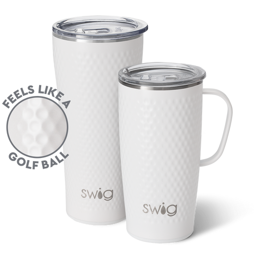 Swig Life Golf Partee XL Set including a 22oz Golf Partee Travel Mug and a 32oz Golf Partee Tumbler