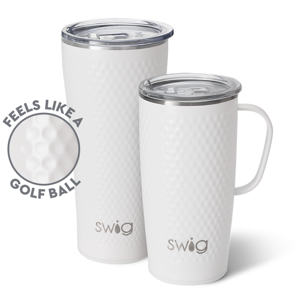 Swig Life Golf Partee XL Set including a 22oz Golf Partee Travel Mug and a 32oz Golf Partee Tumbler