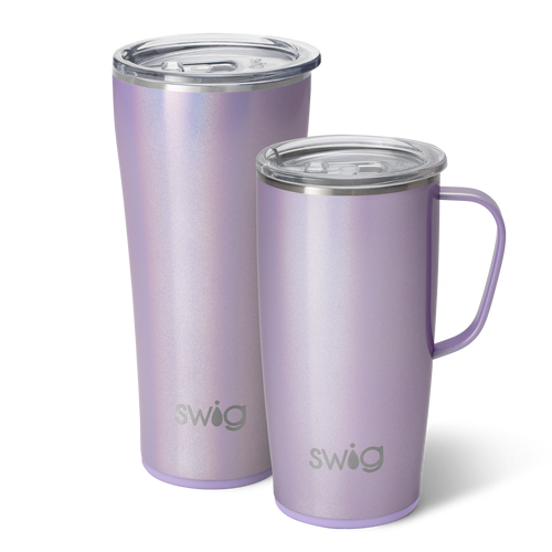 Swig Life Pixie XL Set including a 22oz Pixie Travel Mug and a 32oz Pixie Tumbler