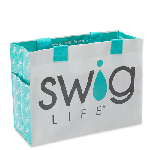 Swig Life Logo Laminated Tote Bag