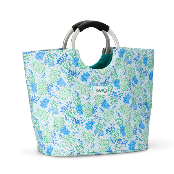 Swig Life Shell Yeah Loopi Tote Bag with cushioned aluminum loop handle