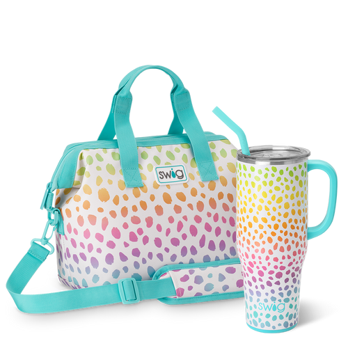 Swig Life Wild Child Mega Lunch Set including a 40oz Wild Child Mega Mug and Wild Child Packi 12 Cooler