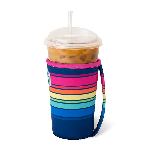 Swig Life Electric Slide Insulated Neoprene Iced Cup Coolie with hand strap