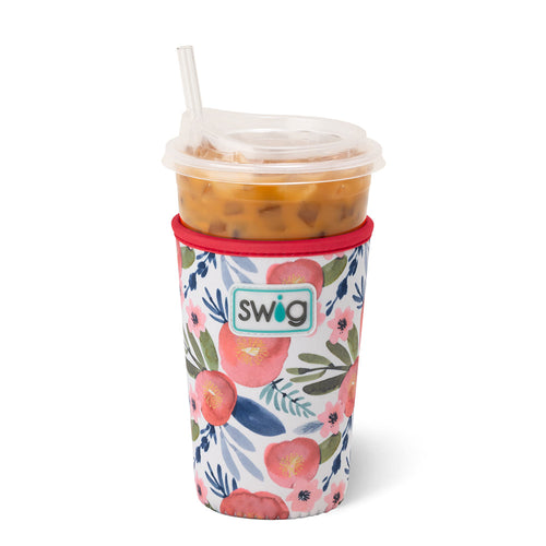 Swig Life Poppy Fields Insulated Neoprene Iced Cup Coolie