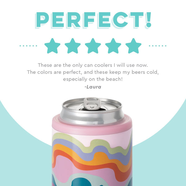 Sand Art Skinny Can Cooler (12oz)