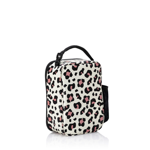 Swig Life Luxy Leopard Boxxi Lunch Bag back view