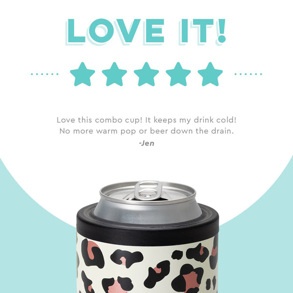 Luxy Leopard Can + Bottle Cooler (12oz)
