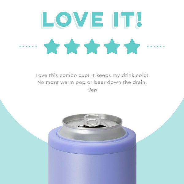 Swig Life customer review on 12oz Hydrangea Can + Bottle Cooler - Love it