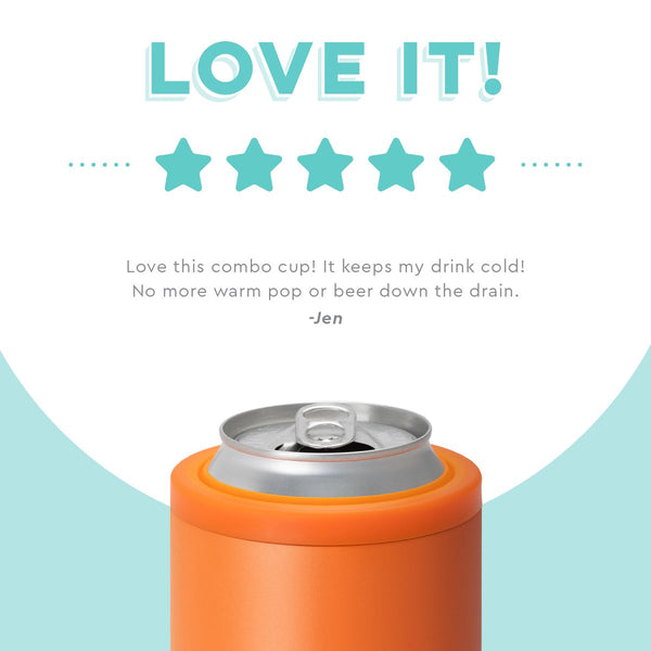 Swig Life customer review on 12oz Orange Can + Bottle Cooler - Love it