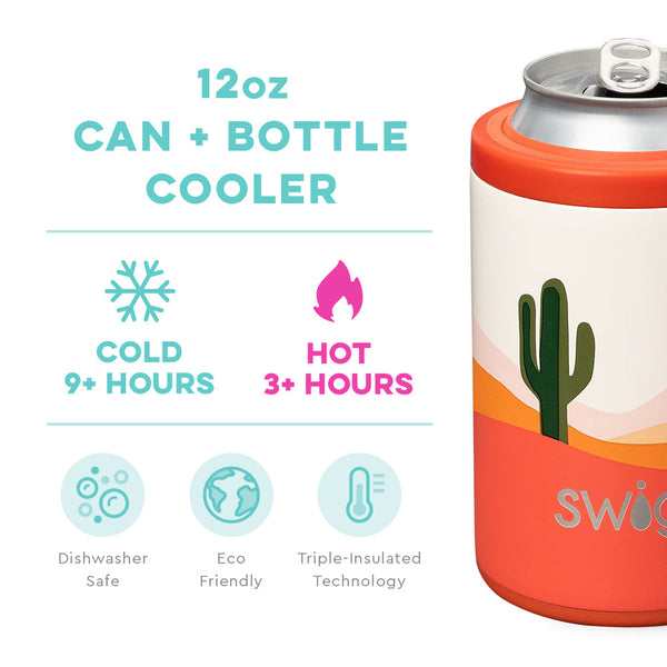 Boho Desert Can + Bottle Cooler (12oz)